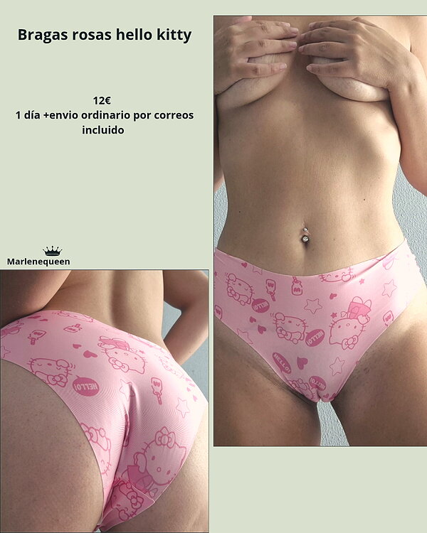 Bragas rosa Hello Kitty