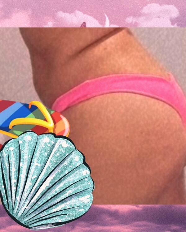 Braga de vikini rosa