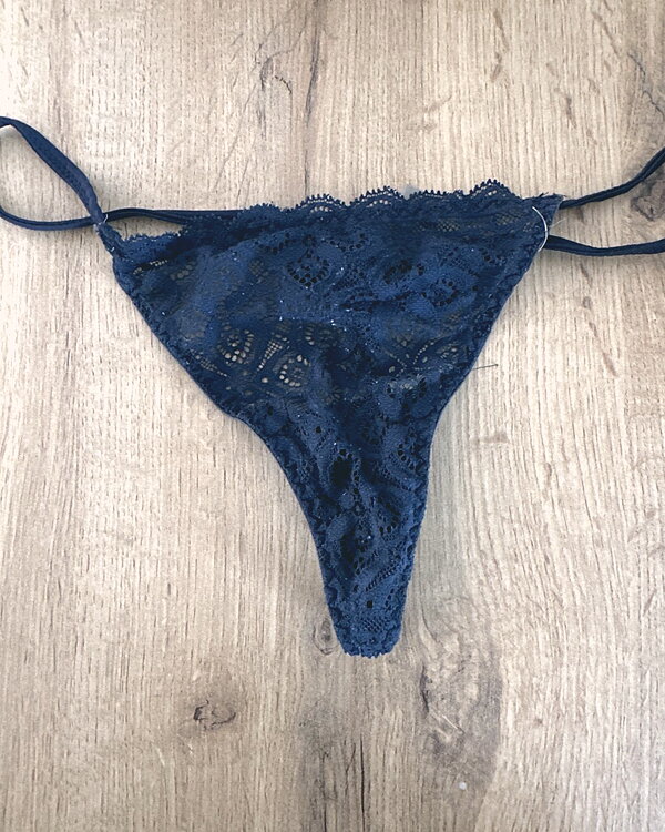 Encaje azul