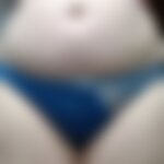 Bragas azules con encaje