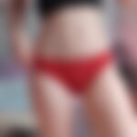Braguitas culotte de encaje rojas