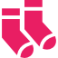 Icono calcetines usados